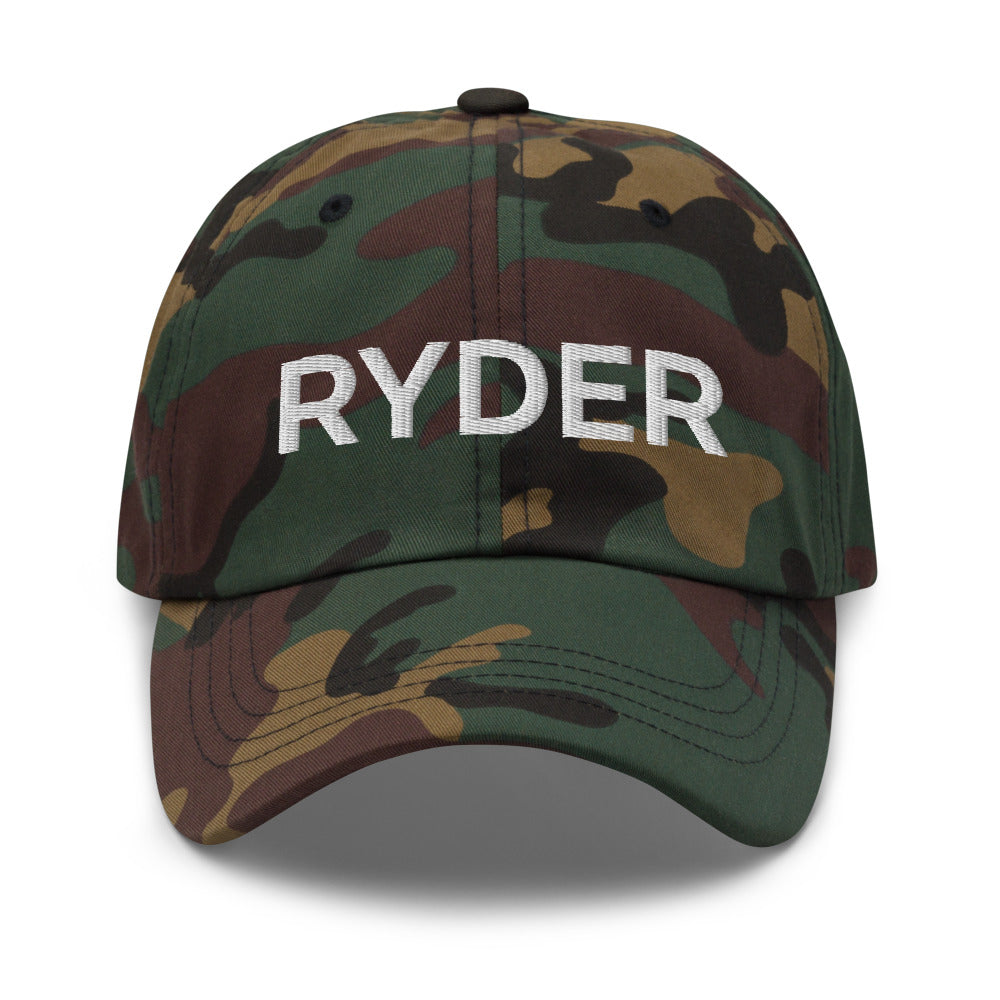 Ryder Hat - Green Camo