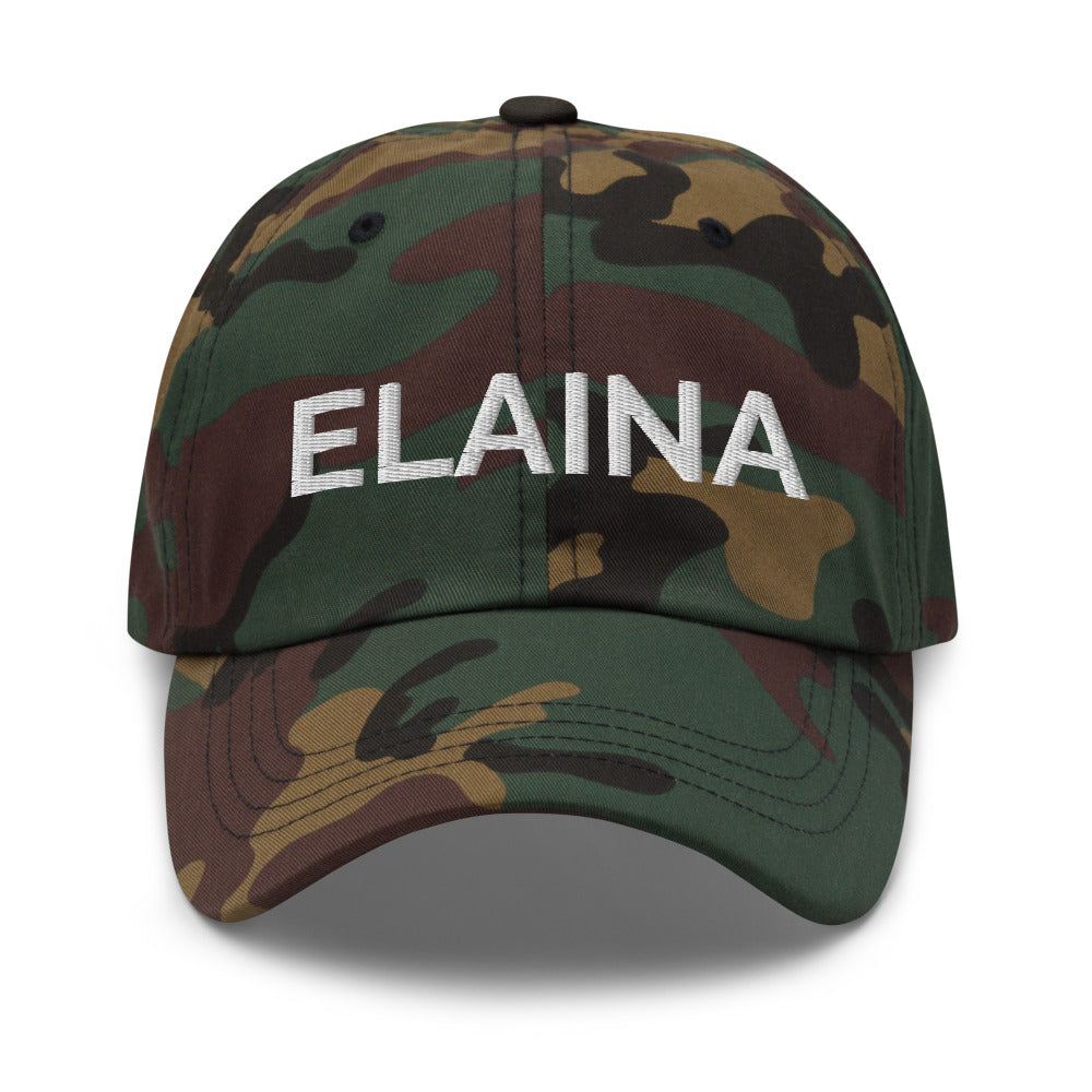 Elaina Hat - Green Camo