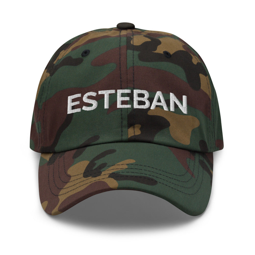 Esteban Hat - Green Camo