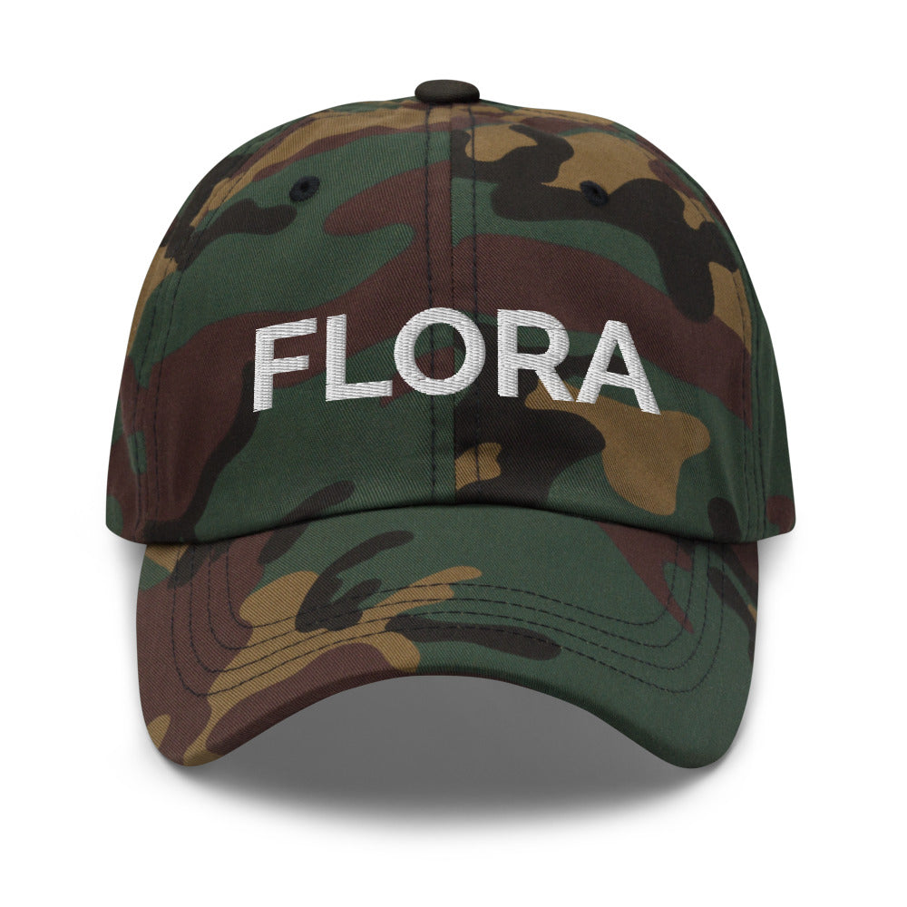 Flora Hat - Green Camo