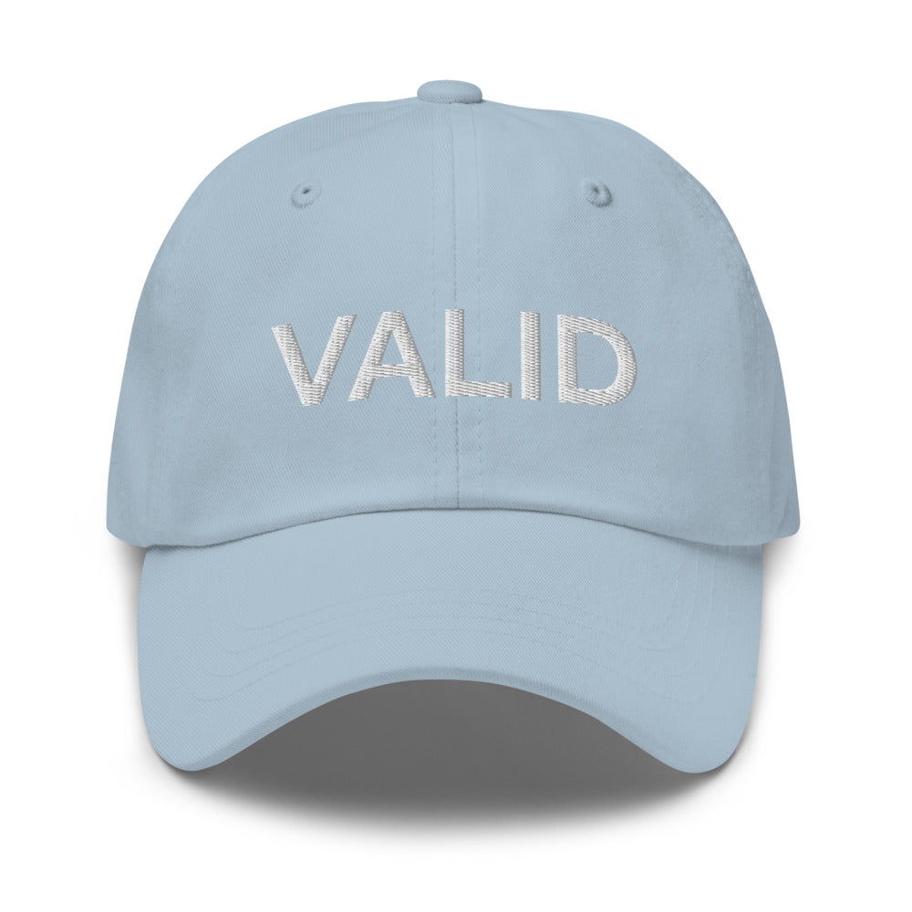 Valid Hat - Light Blue