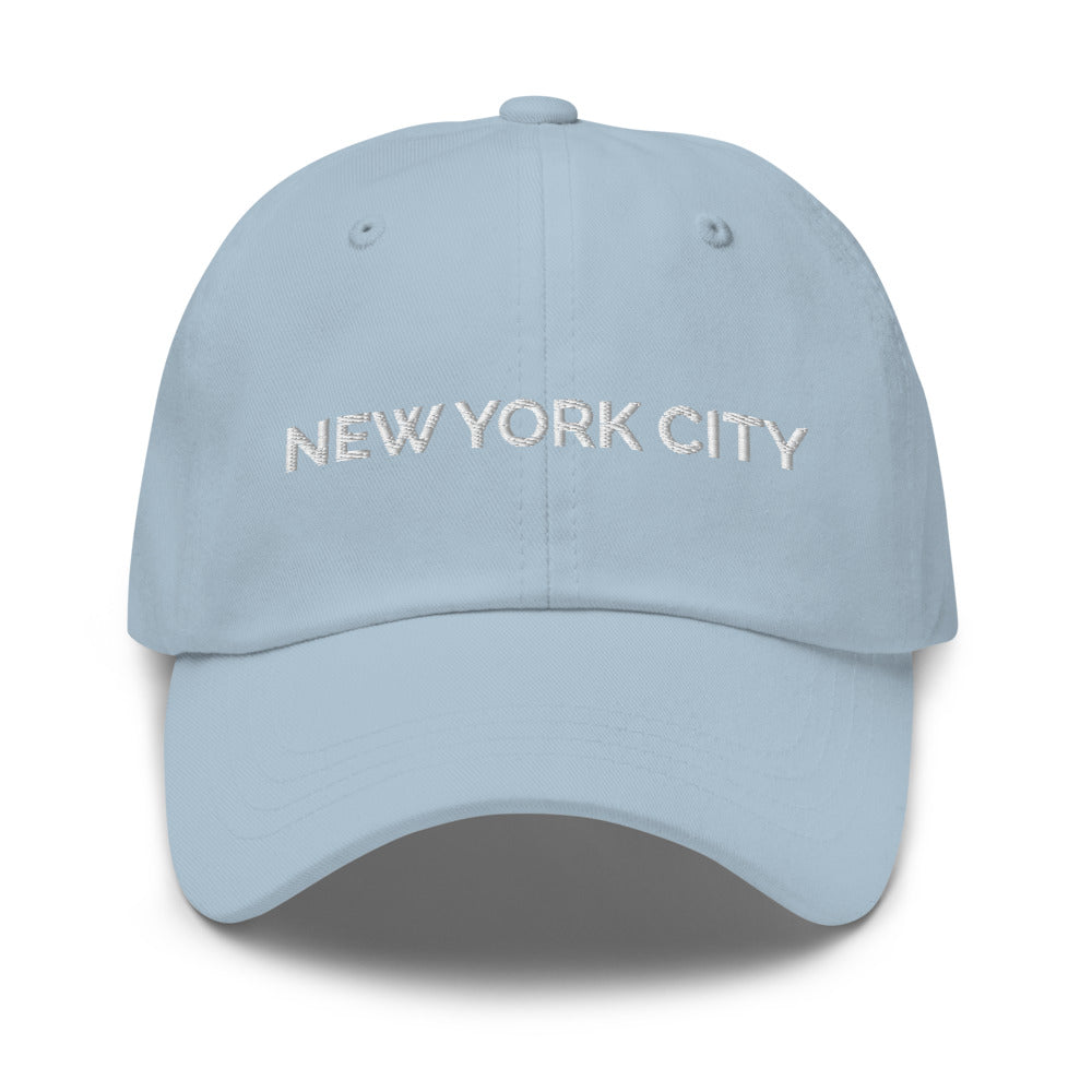 New York City Hat - Light Blue