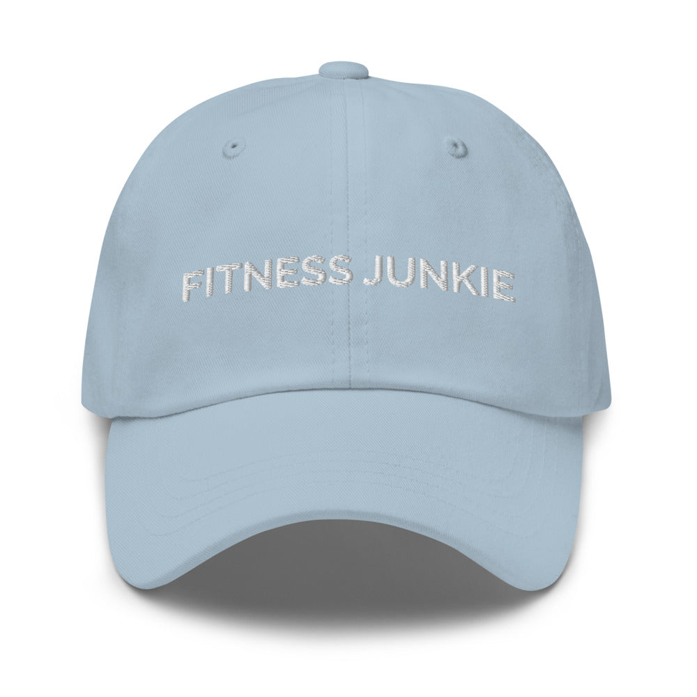 Fitness Junkie Hat - Light Blue