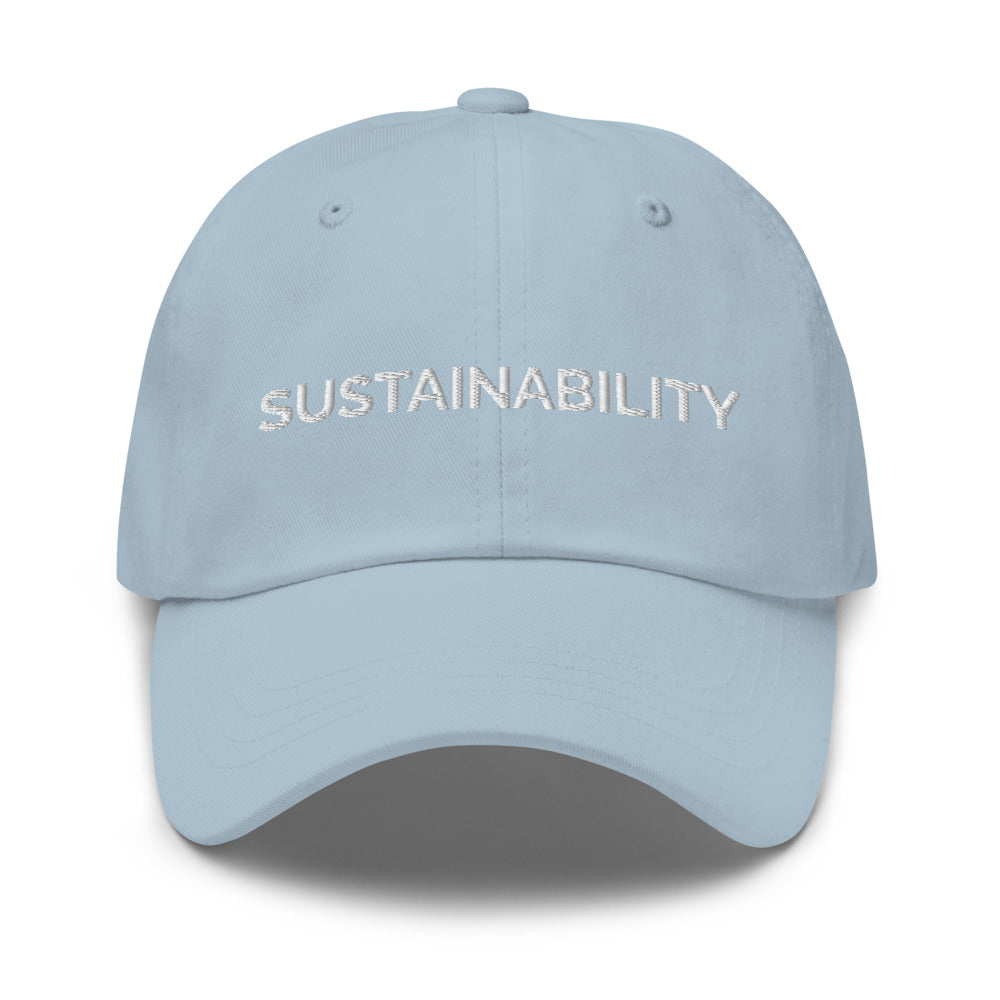 Sustainability Hat - Light Blue