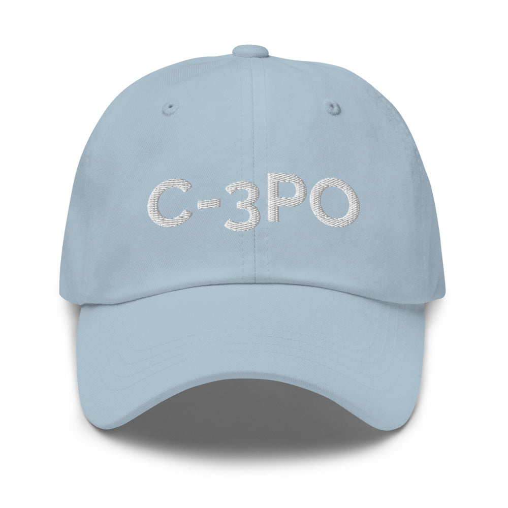 C-3PO Hat - Light Blue