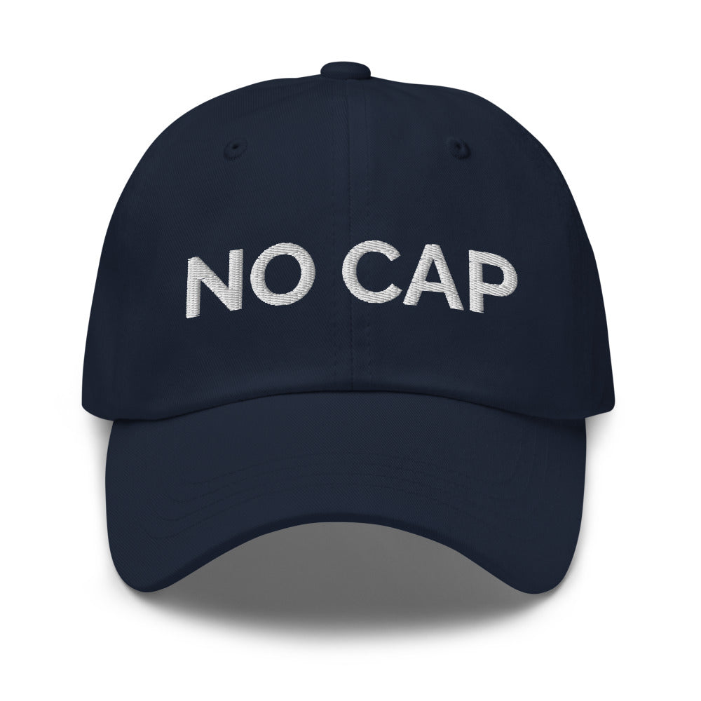 No Cap Hat - Navy