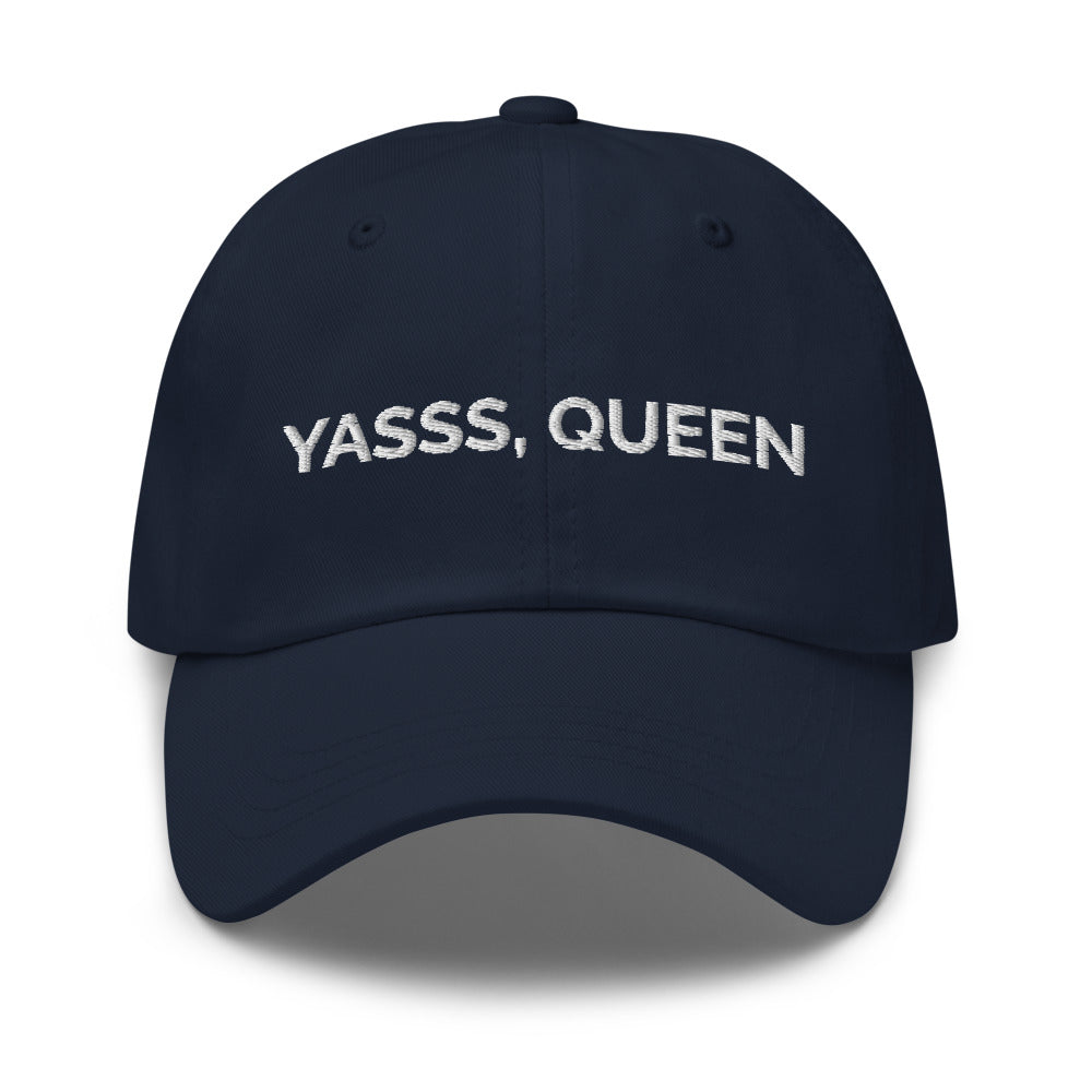 Yasss Queen Hat - Navy