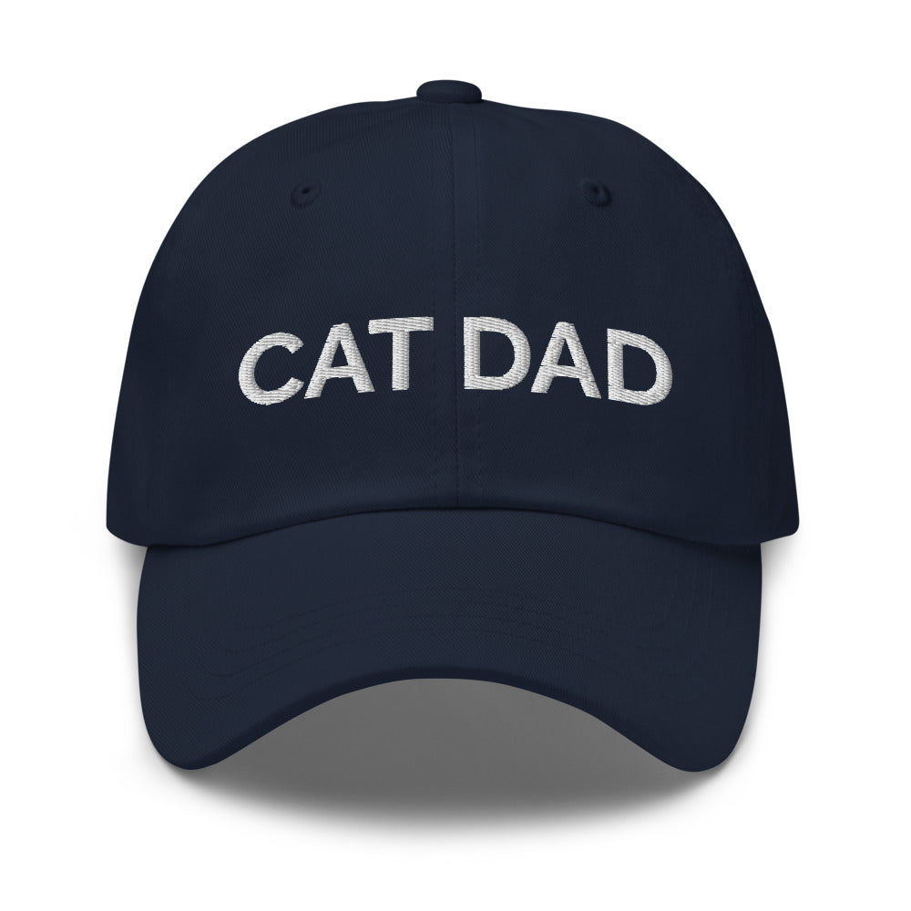 Cat Dad Hat - Navy