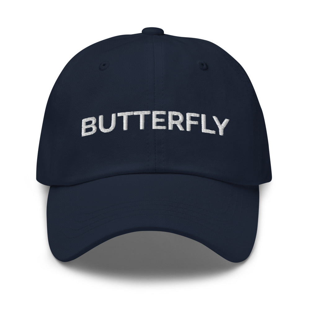 Butterfly Hat - Navy