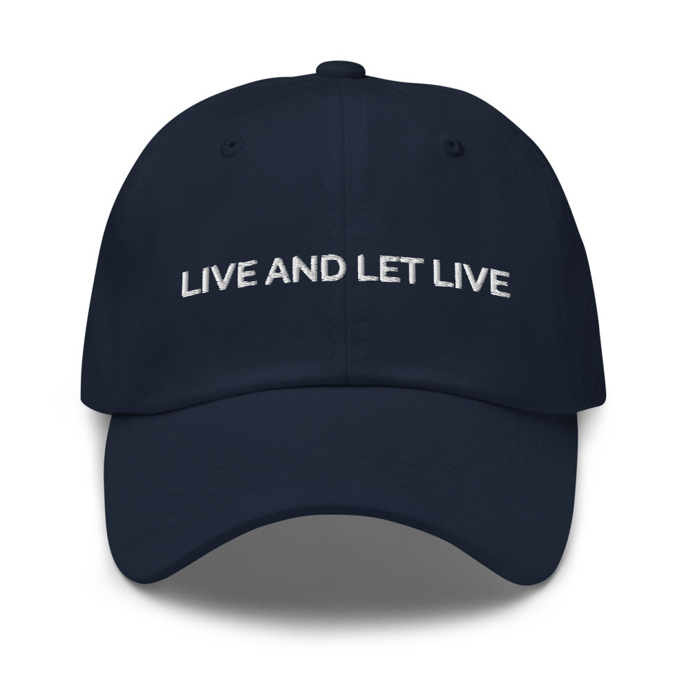 Live And Let Live Hat - Navy