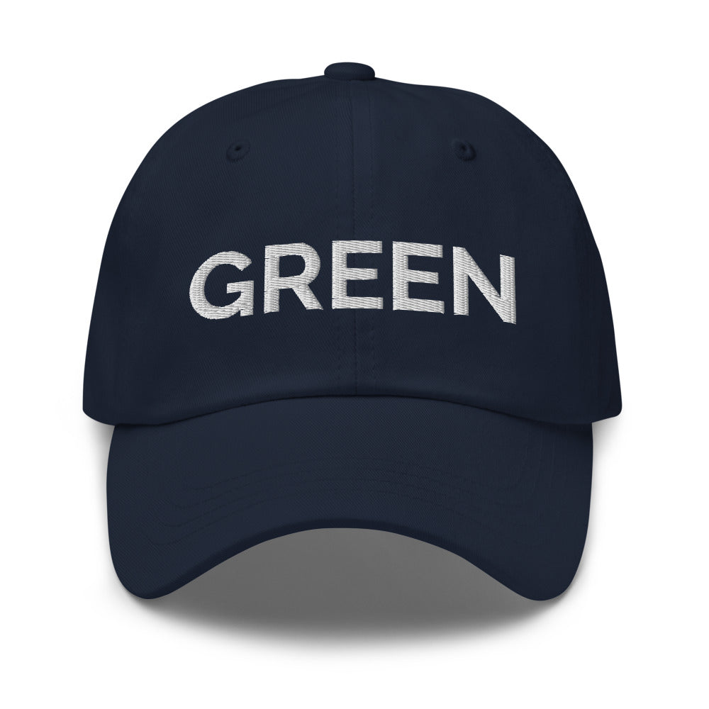 Green Hat - Navy