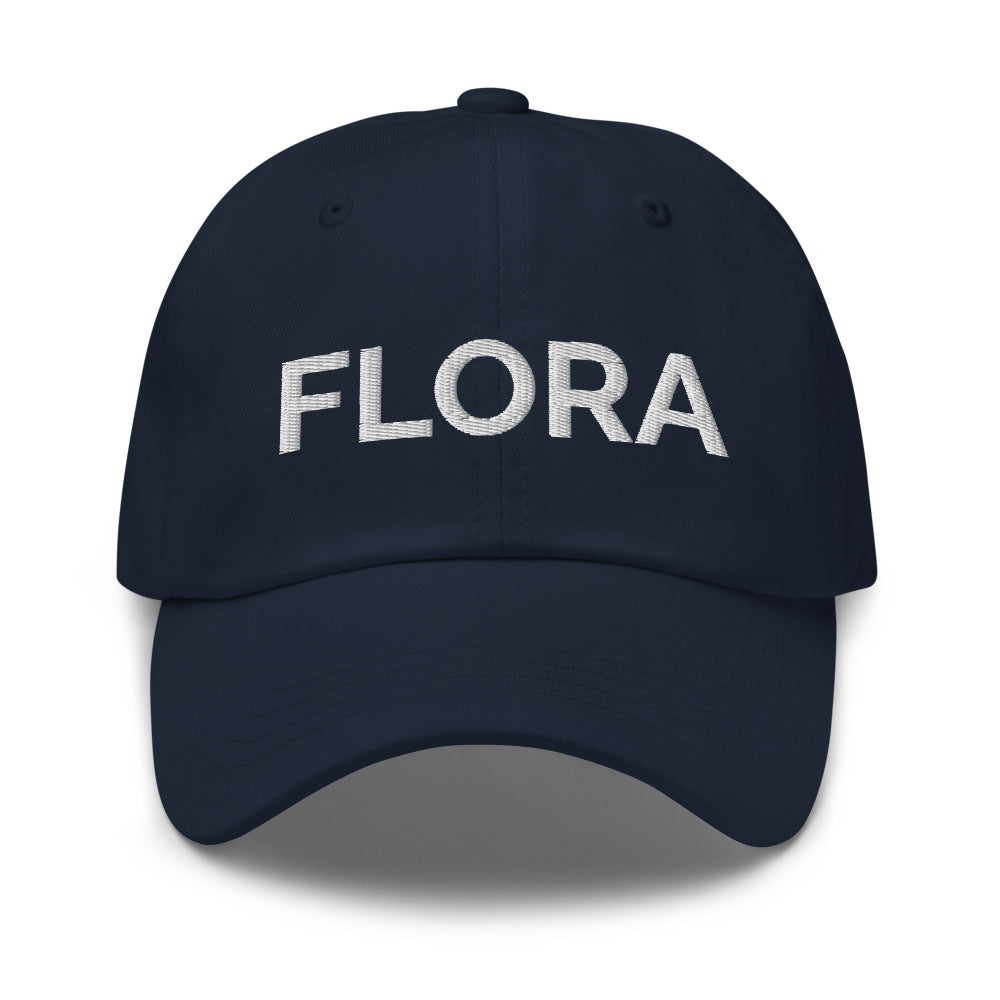 Flora Hat - Navy