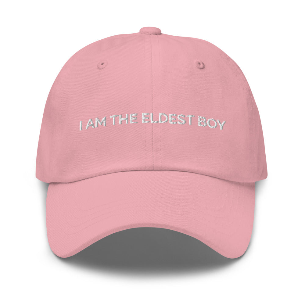 I Am The Eldest Boy Hat - Pink