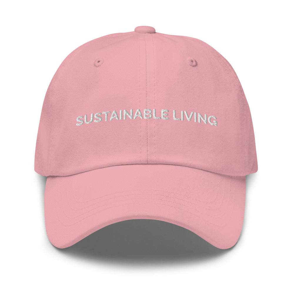 Sustainable Living Hat - Pink