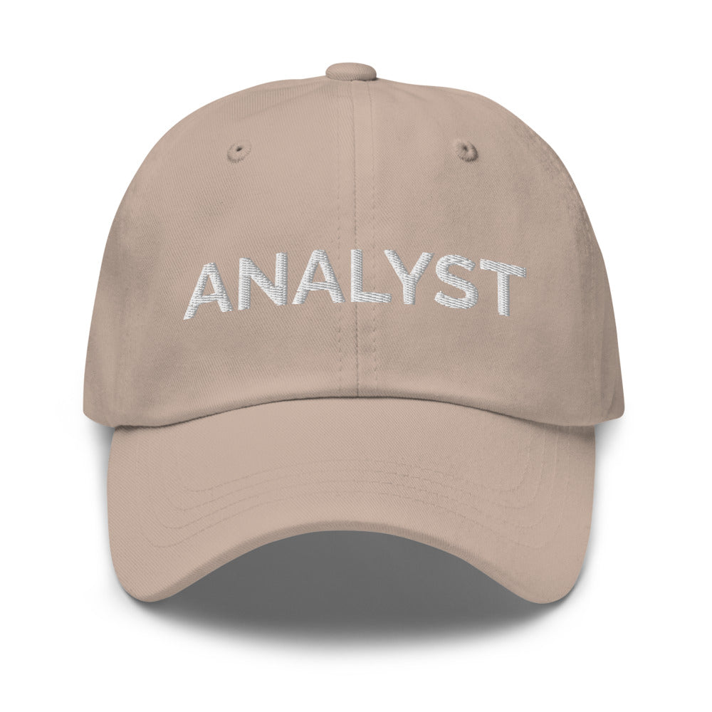 Analyst Hat - Stone