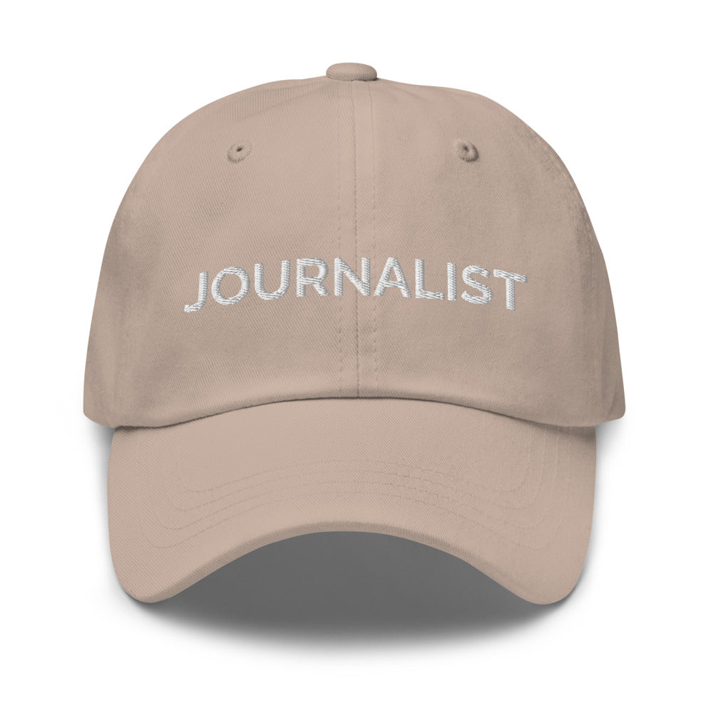 Journalist Hat - Stone