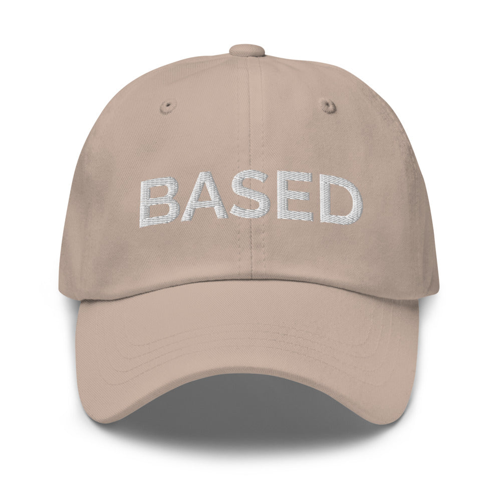 Based Hat - Stone