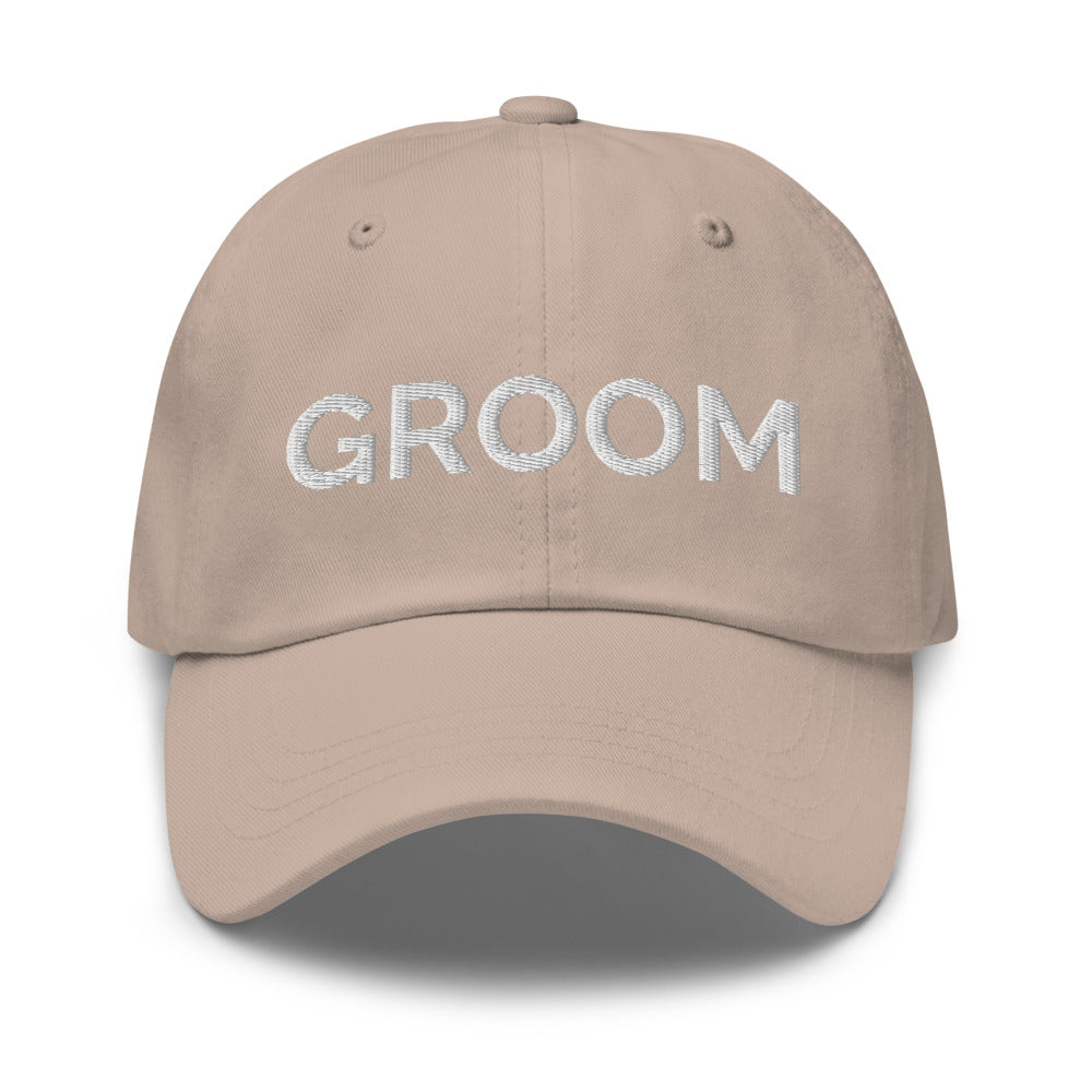 Groom Hat - Stone