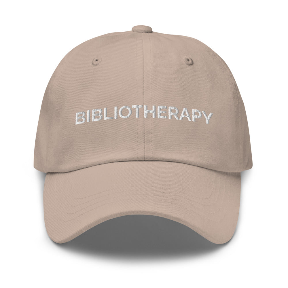 Bibliotherapy Hat - Stone