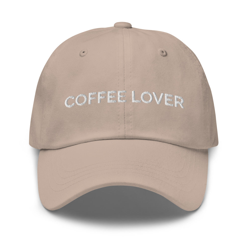 Coffee Lover Hat - Stone