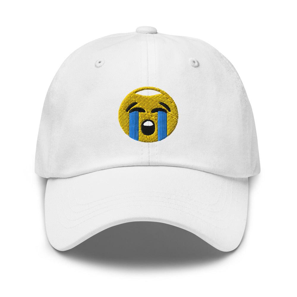 Loudly Crying Face Emoji 😭 Hat - NicheMerch
