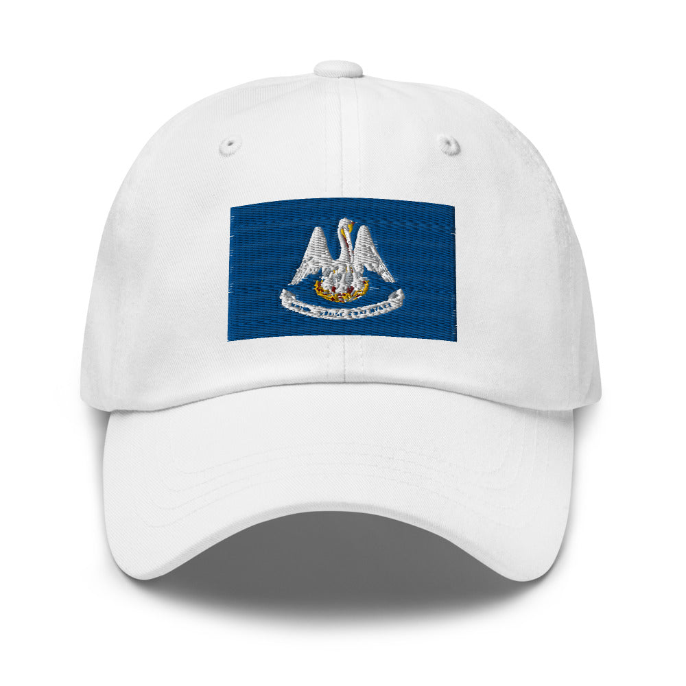 Louisiana State Flag Hat