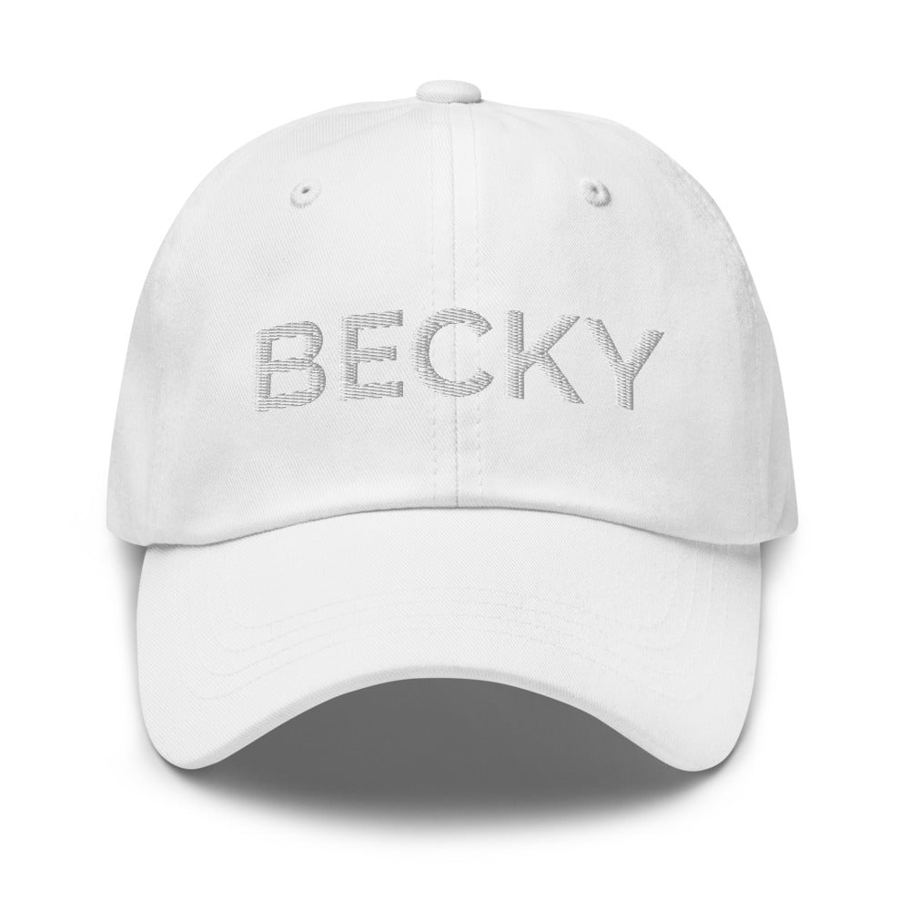 Becky Hat - White