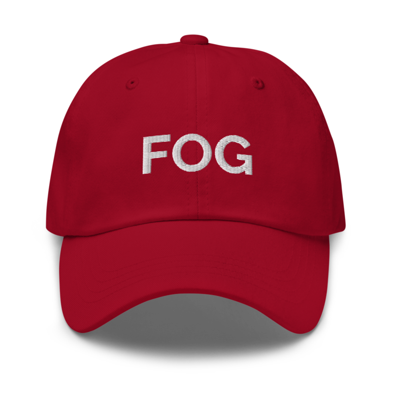 Fog Hat - Cranberry