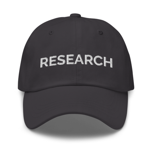 Research Hat - Dark Grey