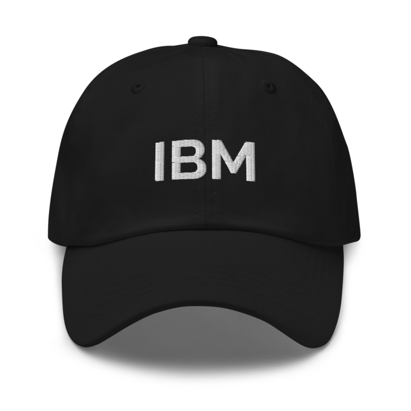 Ibm Hat - Black