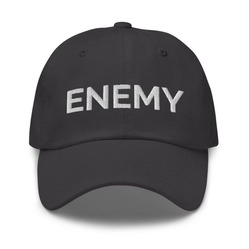 Enemy Hat - Dark Grey