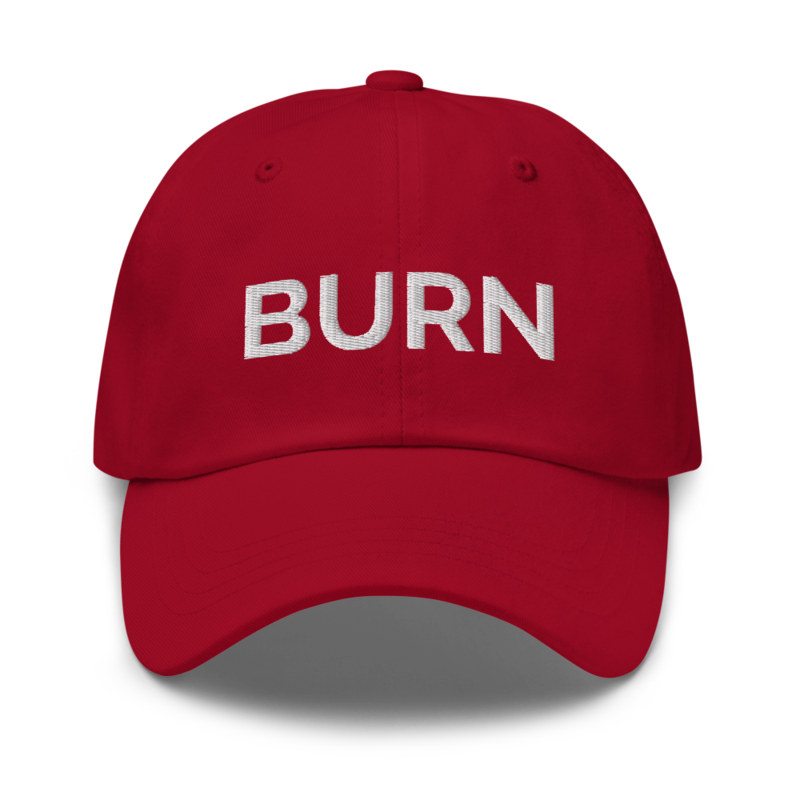 Burn Hat - Cranberry