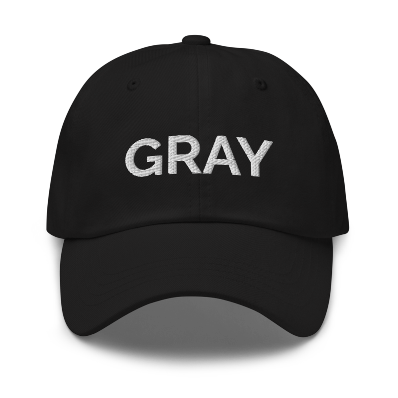 Gray Hat - Black