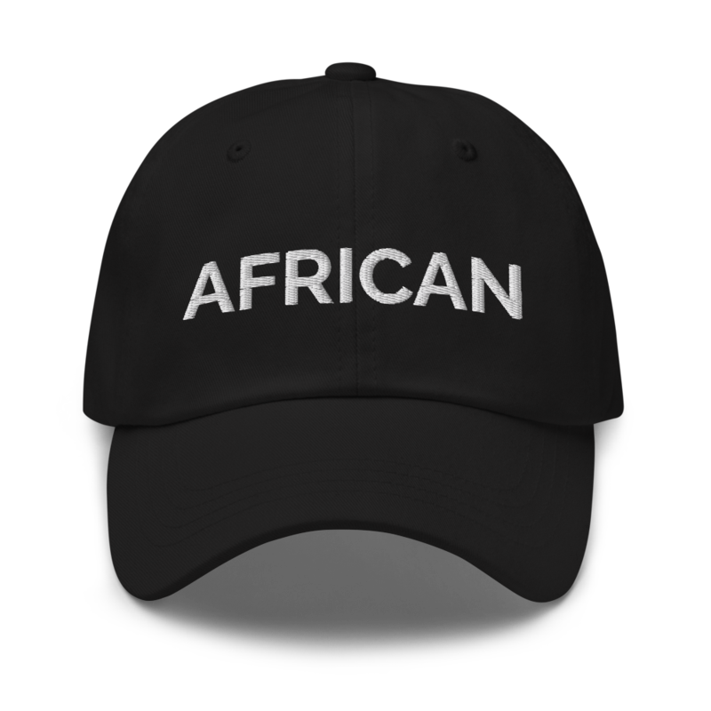 African Hat - Black