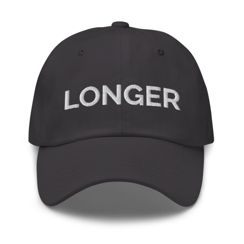 Longer Hat - Dark Grey