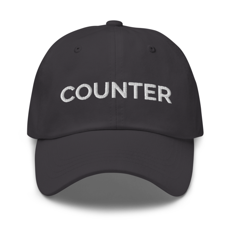 Counter Hat - Dark Grey