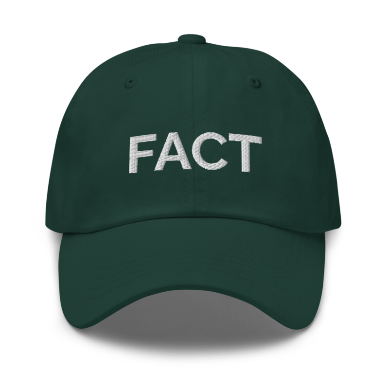 Fact Hat - Spruce