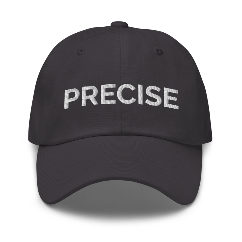 Precise Hat - Dark Grey