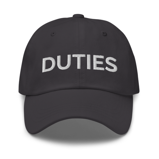 Duties Hat - Dark Grey