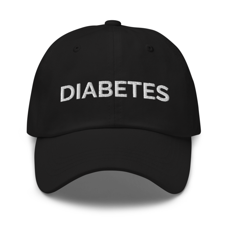 Diabetes Hat - Black