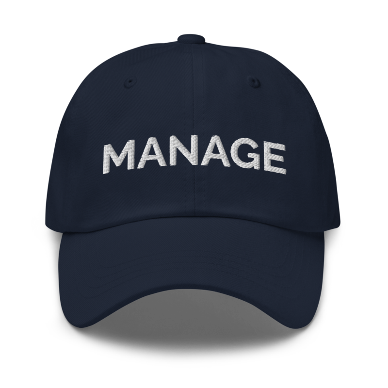 Manage Hat - Navy