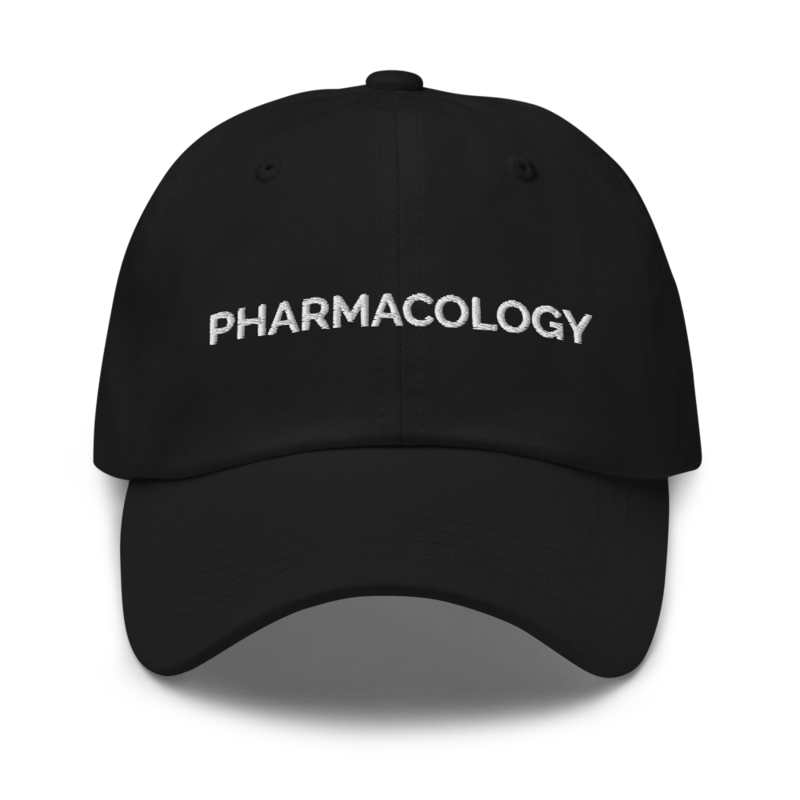 Pharmacology Hat - Black