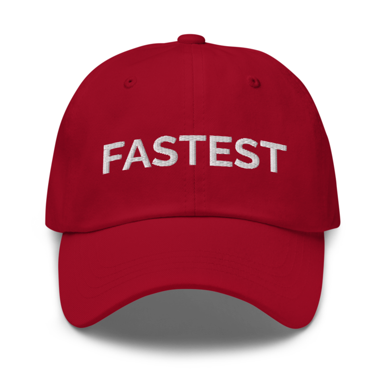 Fastest Hat - Cranberry