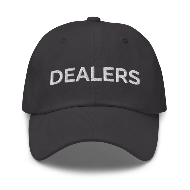 Dealers Hat - Dark Grey