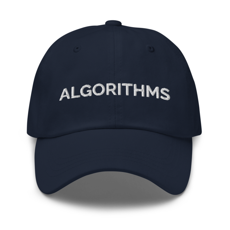 Algorithms Hat - Navy