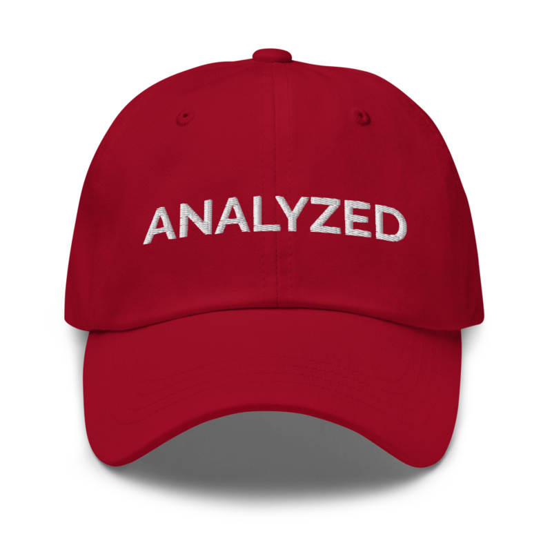 Analyzed Hat - Cranberry