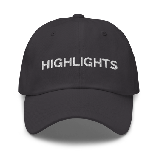 Highlights Hat - Dark Grey