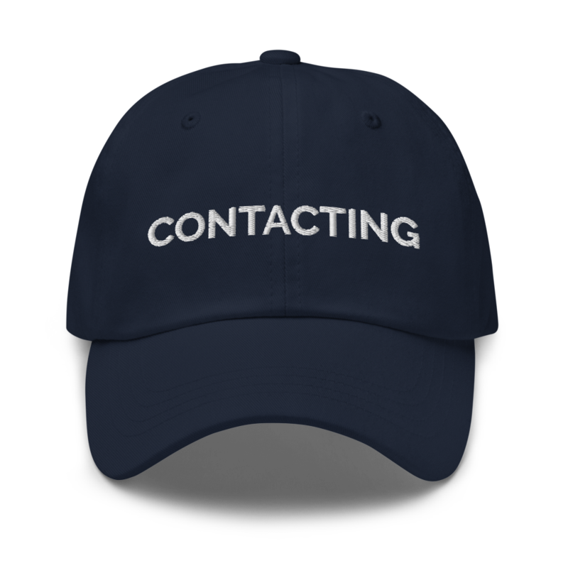 Contacting Hat - Navy