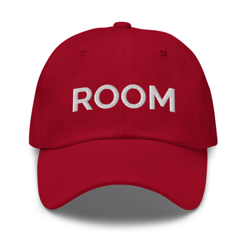 Room Hat - Cranberry