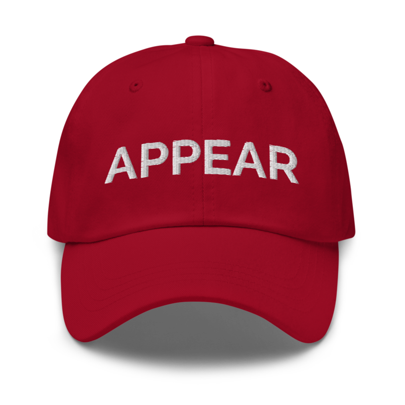 Appear Hat - Cranberry